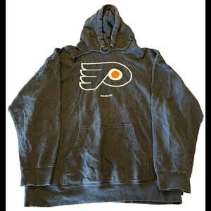 Vintage Philadelphia Flyers NHL Hooded Sweatshirt Size XL